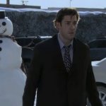Jim and the snowman template