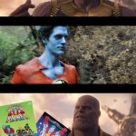 Thanos Meets Captain Planet