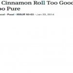 cinnamon roll too pure
