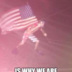merica | THIS; IS WHY WE ARE A WORLD SUPER POWER | image tagged in florida man hurricane | made w/ Imgflip meme maker