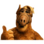 Blurry Alf Transparent Background