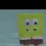 SpongeBob screaming GIF Template