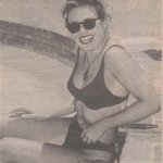 Kim Wilde bikini