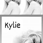 Kylie black & white