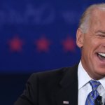 Biden laughing