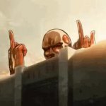 aot titan fuck you GIF Template