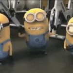 Minions kiss my butt  funny humor GIF Template