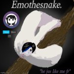 Emothesnake temp- thanks purple meme