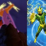Zeus lightning electro meme