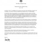 Melania Trump statement Jan. 6