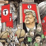 Trump elitist Tyrant Traitor Nazi