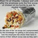 Chipotle gaming the system