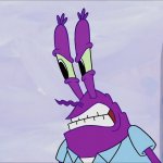 Purple Mr Krabs meme