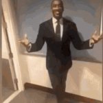 smiling black guy in suit meme