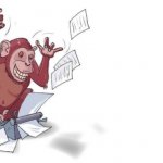 ape writing