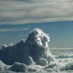 Lion cloud meme