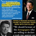 Ronald Reagan was a liberal meme