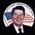 Ronald Reagan Let's Make America Great Again meme