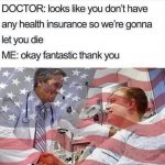 American healthcare meme