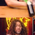 I may have a problem | Me making a meme from Game Grumps for the 100th time; My concerned friend | image tagged in power hour punch,game grumps,funny memes,new template | made w/ Imgflip meme maker