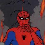'60s Spiderman Fire meme