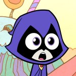 Surprised Raven