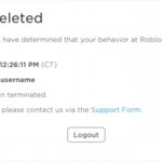 Banned for bad username
