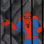 spiderman jail meme