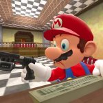 Mario suicide GIF Template