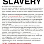 Slavery facts