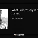 Confucius quote rectification of names meme