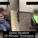 same student 10-minute timelapse template