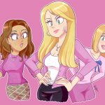 The Plastics but animated