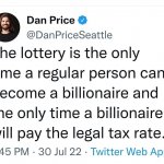 Lottery billionaire taxes