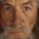 shocked Gandalf