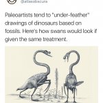 Under feathered dinos meme