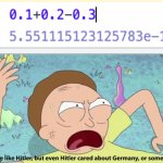 Rick and Morty Hitler | image tagged in rick and morty hitler | made w/ Imgflip meme maker