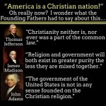 Founding Fathers separation of church and state