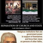 Separation of church & state megamix