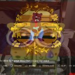 spongsad watching "through the wire"