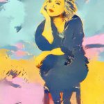 Kim Wilde AI art