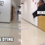 The floor is | MINECRAFT; MINECRAFT; GAMES DYING | image tagged in the floor is | made w/ Imgflip meme maker
