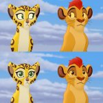 Kion and Fuli confused