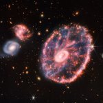 cartwheel galaxy webb telescope template