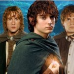 Four Hobbits meme