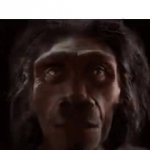 Man turns into monkey GIF Template