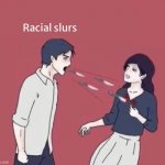 Racial slurs meme