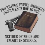 Two things every American should know how to use