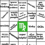 Virgo bingo meme