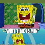 spongebob happy and sad Meme Generator - Imgflip